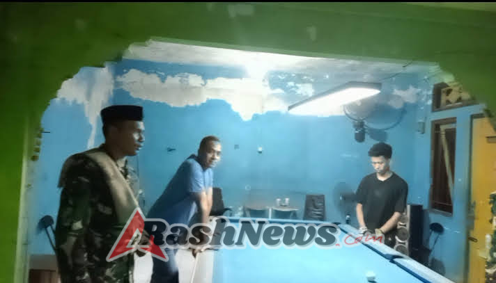 Lurah dan Tokoh Masyarakat Dukung Program Siskamling di Rabadompu Timur