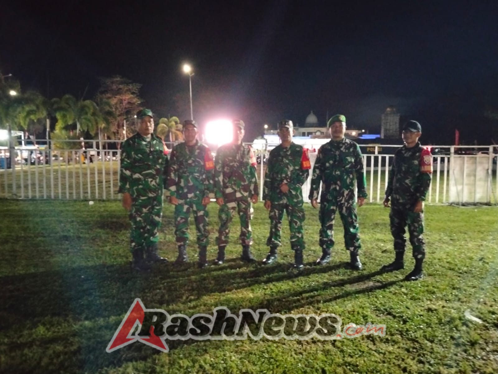 TNI-POLR Bersinergi Laksanakan Kegiatan pengamanan Lomba solawatan HUT Ke 22. KSB