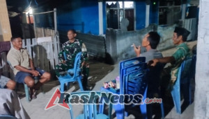 TNI Aktif di Lapangan Patroli Malam dan Agenda Komsos Babinsa Siap Dilaksanakan