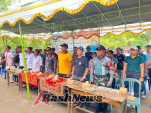 HUT ke-11 BUMDesa Dwi Amertha Sari Dibuka Meriah, Babinsa dan Bhabinkamtibmas Kawal Jalannya Kegiatan