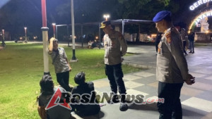 Patroli Gabungan Piket Fungsi Polres Tabanan Sasar Daerah Rawan, Situasi Kamtibmas Tetap Kondusif