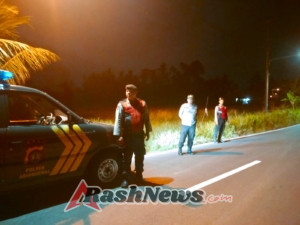 Patroli Subuh Samapta Abiansemal Tekan Potensi Balap Liar Lewat Strong Point Rutin