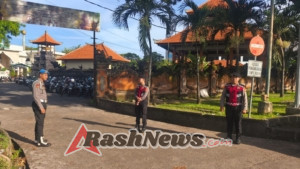 Polres Bandara Siagakan Personel Amankan Ibadah Minggu di Gereja Ekklesia