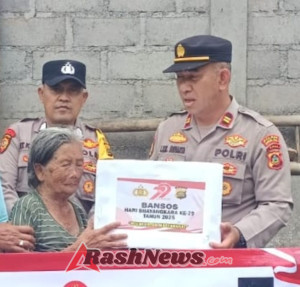 Minggu Kasih Polsek Selat dilaksanakan di BD. Sekeluih Desa Amerta Bhuana , Kec. Selat.
