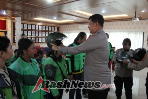 Polres Tabanan Gelar Minggu Kasih: Bangun Kedekatan dan Kolaborasi Bersama Ojek Online