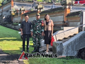 Perkuat Kerukunan Umat Beragama, Babinsa Blimbingsari Kawal Ibadah di Tiga Gereja Melaya