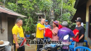 Polsek Pupuan Sigap Bantu Korban Bencana Tanah Longsor di Banjar Dinas Kayupadi