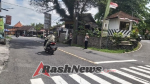 Sat Lantas Melaksanakan Pengamanan di Obyek Wisata Tirtagangga