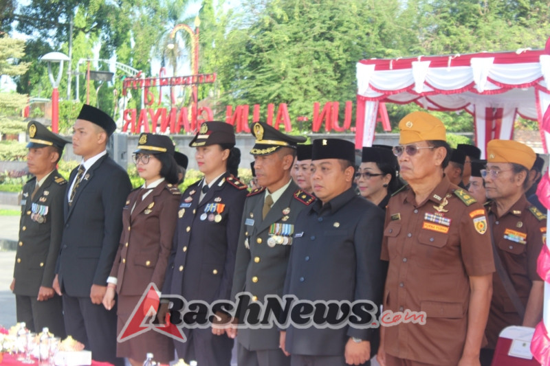 Kodim 1616/Gianyar Perkuat Jiwa Nasionalisme Melalui Upacara Napak Tilas Perjuangan