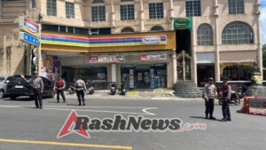 Hari Minggu personol Polres Bangli Gelar Pengaturan Arus Lalu Lintas di Obyek Wisata Penelokan Kintamani