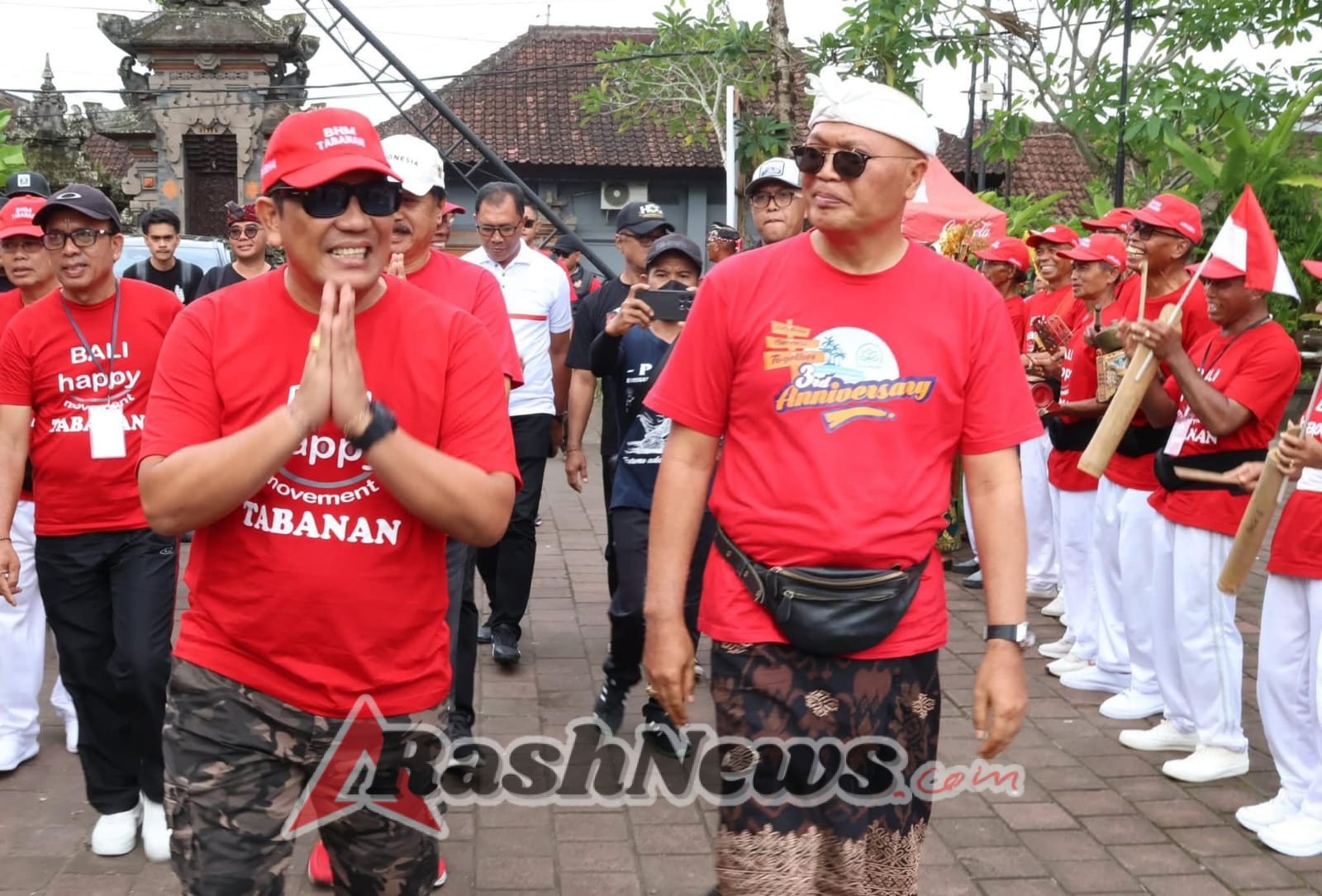 3.000 Peserta Ramaikan Tabanan Tertawa, Bali Happy Movement Tebarkan Energi Positif untuk Masyarakat