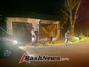 Antisipasi Kejahatan Dimalam Hari Personil Polsek Bebandem Melaksanakan Kegiatan Patroli Blue Light.