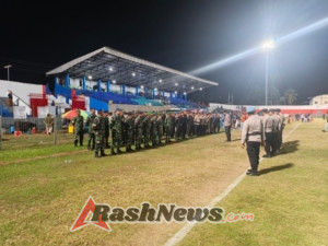 Kodim 1602/Ende Kawal Seluruh Rangkaian Pertandingan ETMC Ende 2025