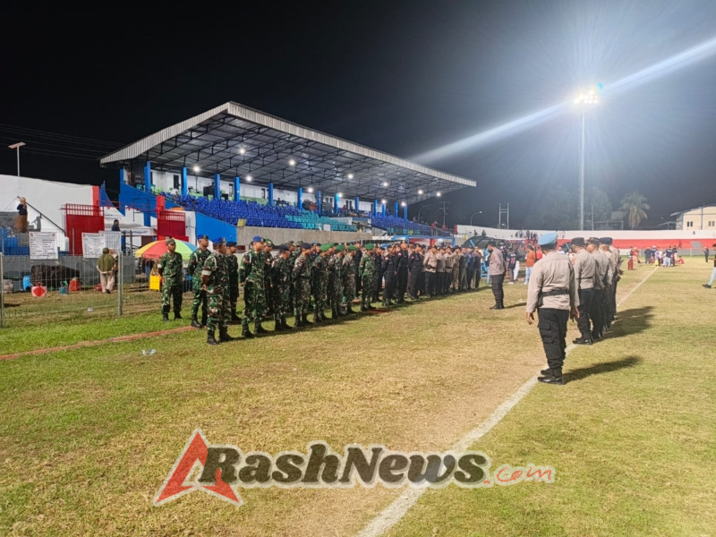 Kodim 1602/Ende Kawal Seluruh Rangkaian Pertandingan ETMC Ende 2025