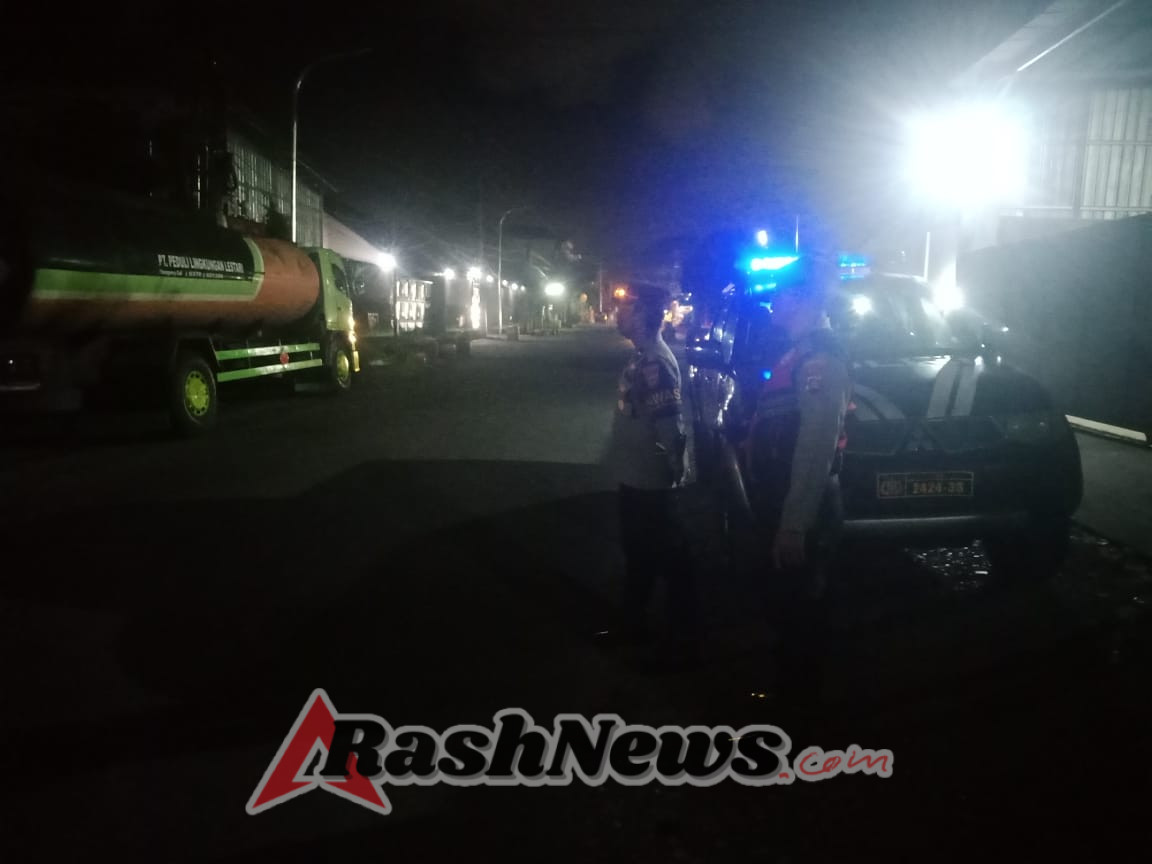 Jalan Gatsu Barat Aman Ini Yang Di Lakukan Polsek Kuta Utara Hingga Subuh.