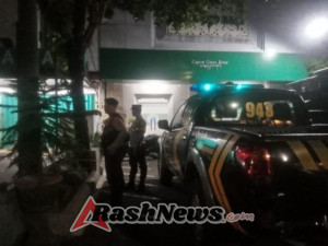 Polsek Kuta Utara Blue Light Patrol Sambangi Bank BPD Bali