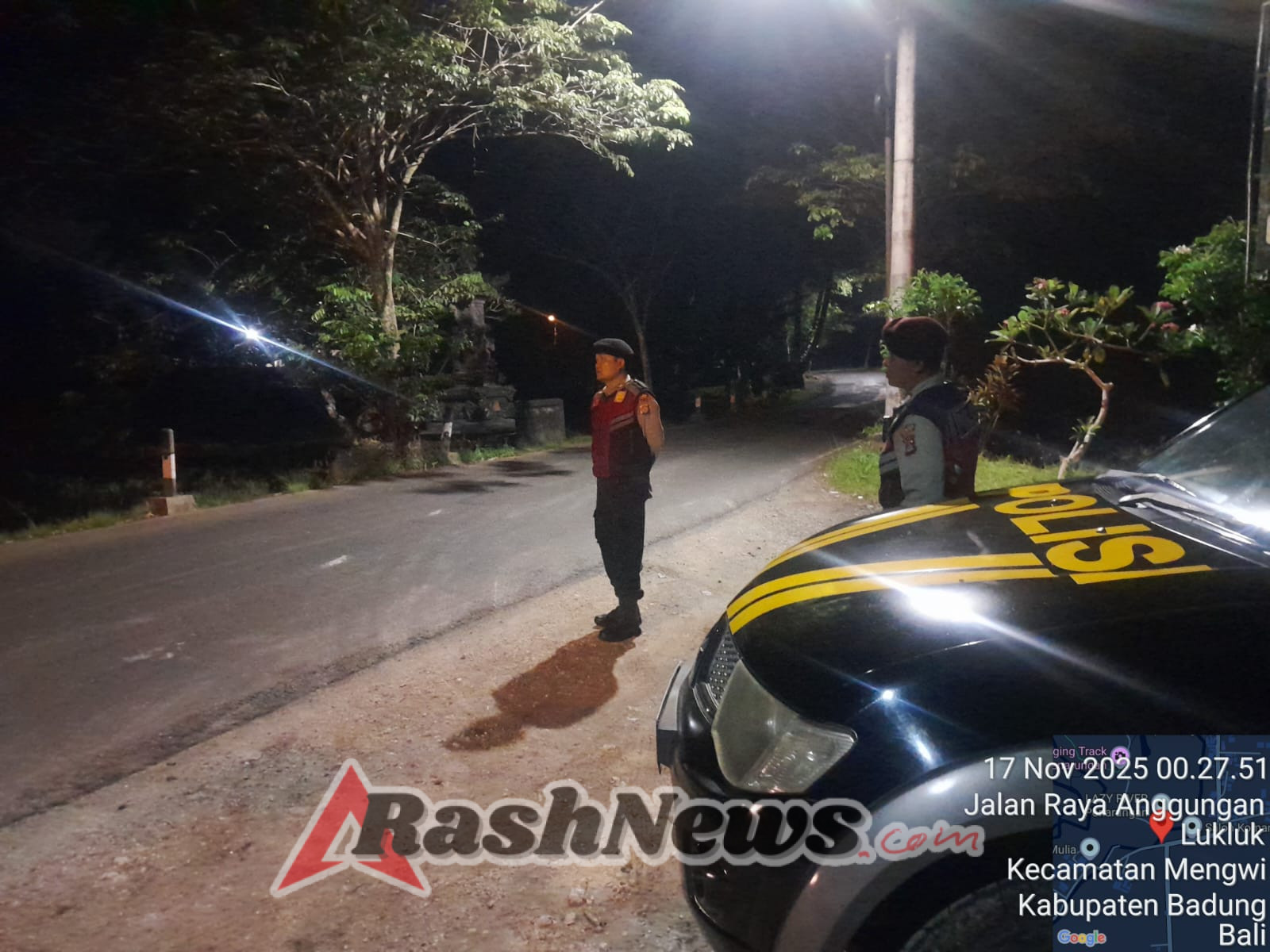 Polsek Mengwi Laksanakan Patroli KRYD Kawasan Pemukiman