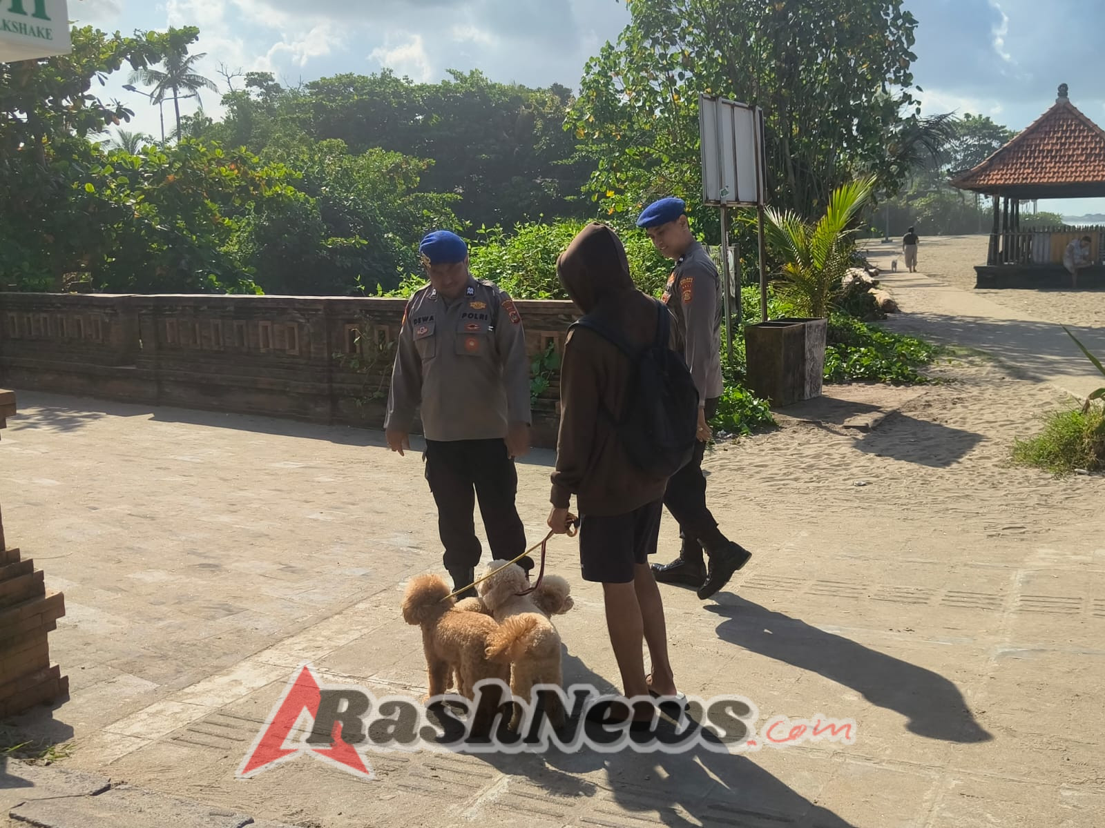 Cegah Curanmor & Laka Laut, Satpolairud Badung Laksanakan Patroli Pagi di Area Wisata Pantai