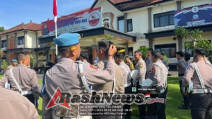 Pelaksanaan Giat Gaktibplin Sipropam Polres Bangli