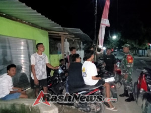 Apel Pengecekan Personil Siskamling Berjalan Lancar di Koramil Woha