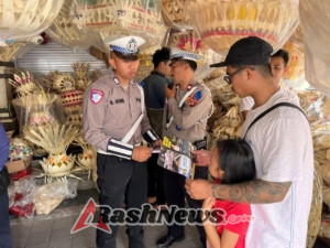 Subsatgas Dikmas Gelar Sosialisasi Kamseltibcarlantas di Jalur Cepaka–Kapal