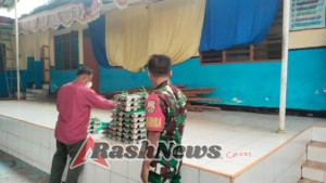 TNI AD Aktif, Babinsa Ende Pantau Makanan Bergizi dan Jaga Keamanan Wilayah