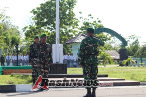Kodim 1629/SBD Laksanakan Upacara Bendera: Kasad Apresiasi Prajurit dan Dorong Peningkatan Kinerja