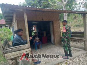 Sertu Mursidi Ajak Warga Tanarara Jaga Kondusivitas Melalui Komsos