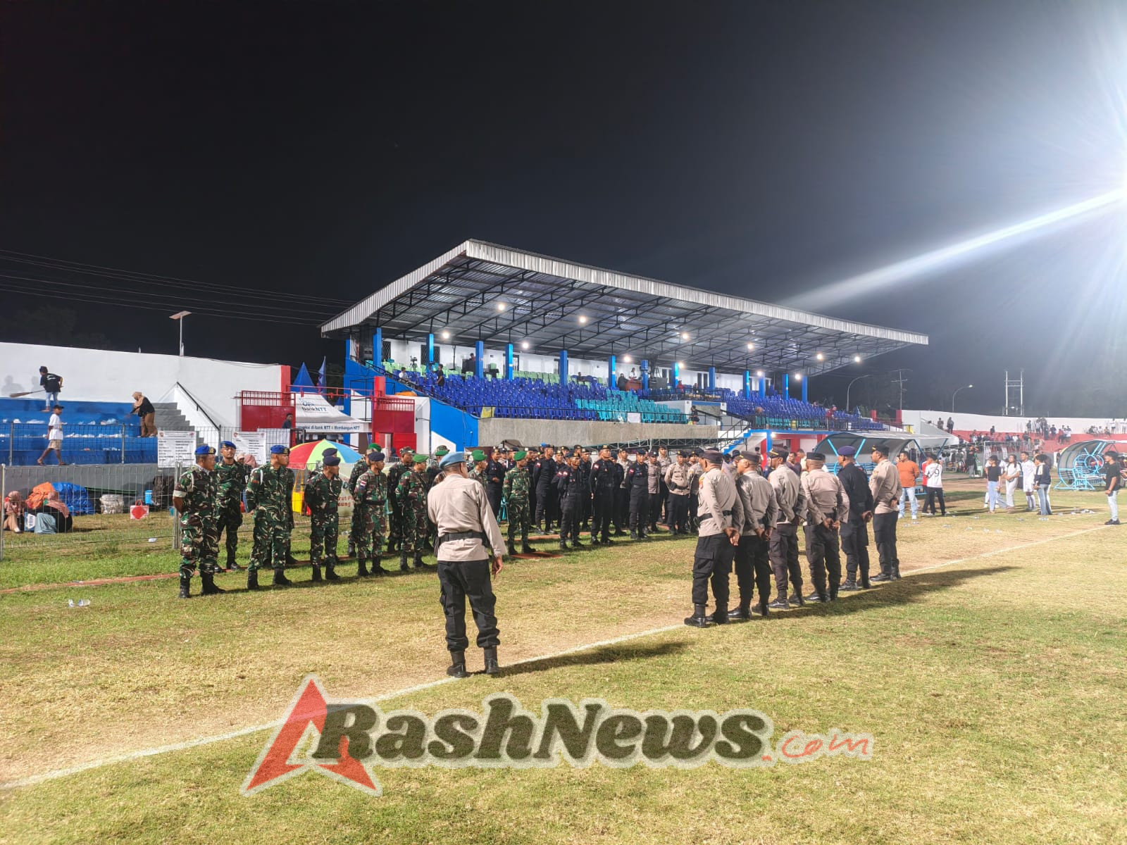 Kodim 1602/Ende Pastikan Kondusifitas ETMC 2025, Sertu Taopan Turun Memantau Langsung