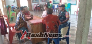 Babinsa Desa Naiola Ajak Warga Tingkatkan Komunikasi dan Keamanan Lingkungan