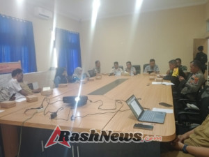 Peran Aktif Pjs Pasi Ops Kodim 1628/KSB Dalam Penyusunan Kesiapan Apel Siaga Bencana Sumbawa Barat.