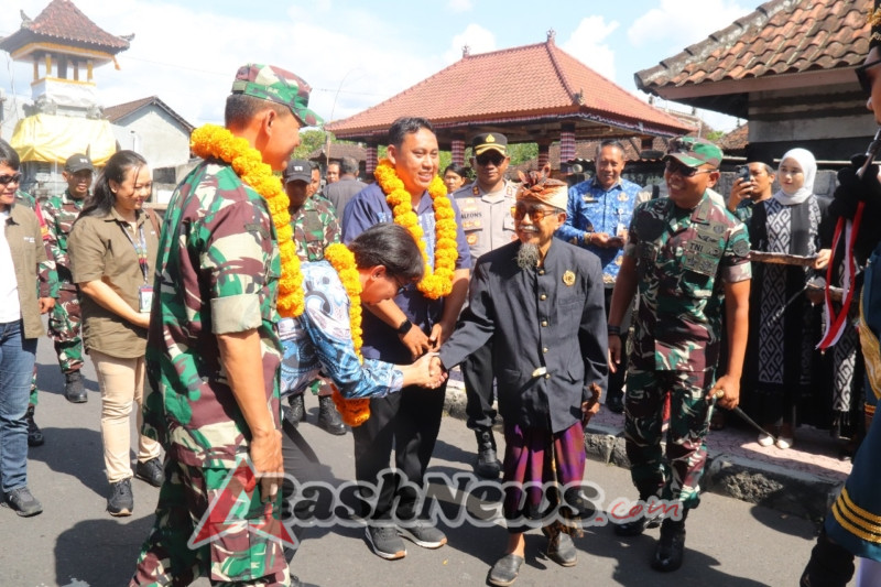 Dampingi Penilaian Kampung Pancasila Pusat, Dandim Klungkung Ajak Perkuat Sinergi Jaga Nilai-Nilai Pancasila