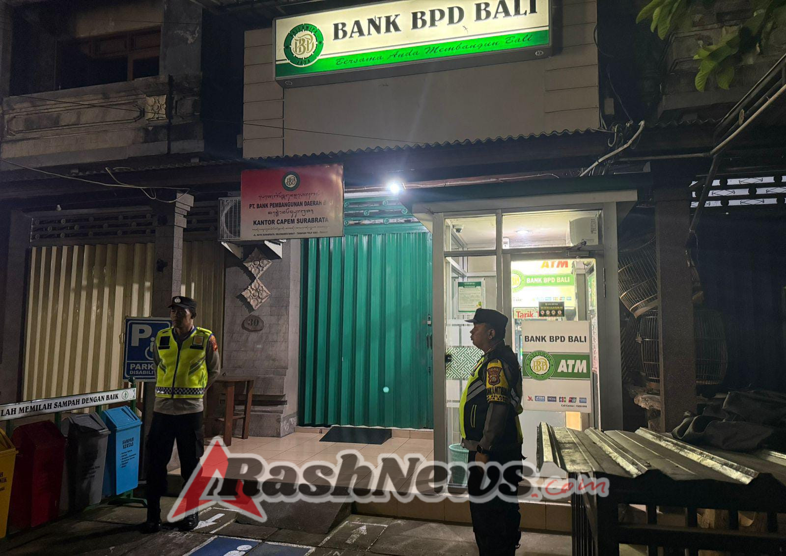 Polsek Selemadeg Barat Gelar Patroli Malam, Cegah Aksi Kriminal
