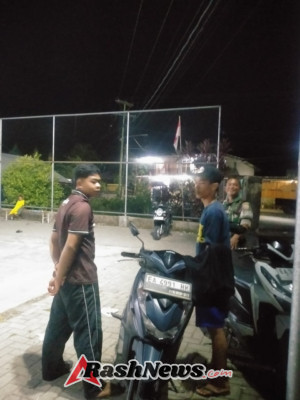 Wilayah Kondusif, Koramil 1628-03/Seteluk Intensifkan Patroli Malam