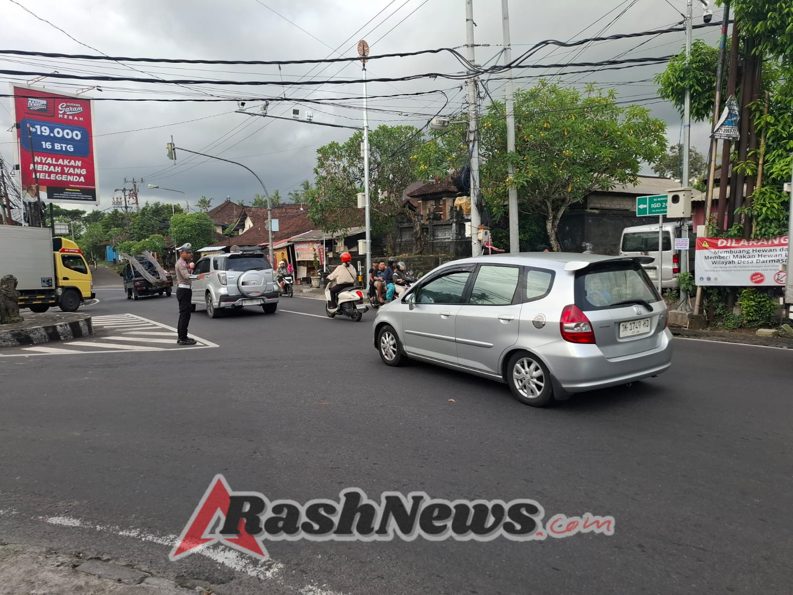 Masyarakat Terlayani, Polsek Abiansemal Prioritaskan Kelancaran Lalu Lintas Di Titik Padat