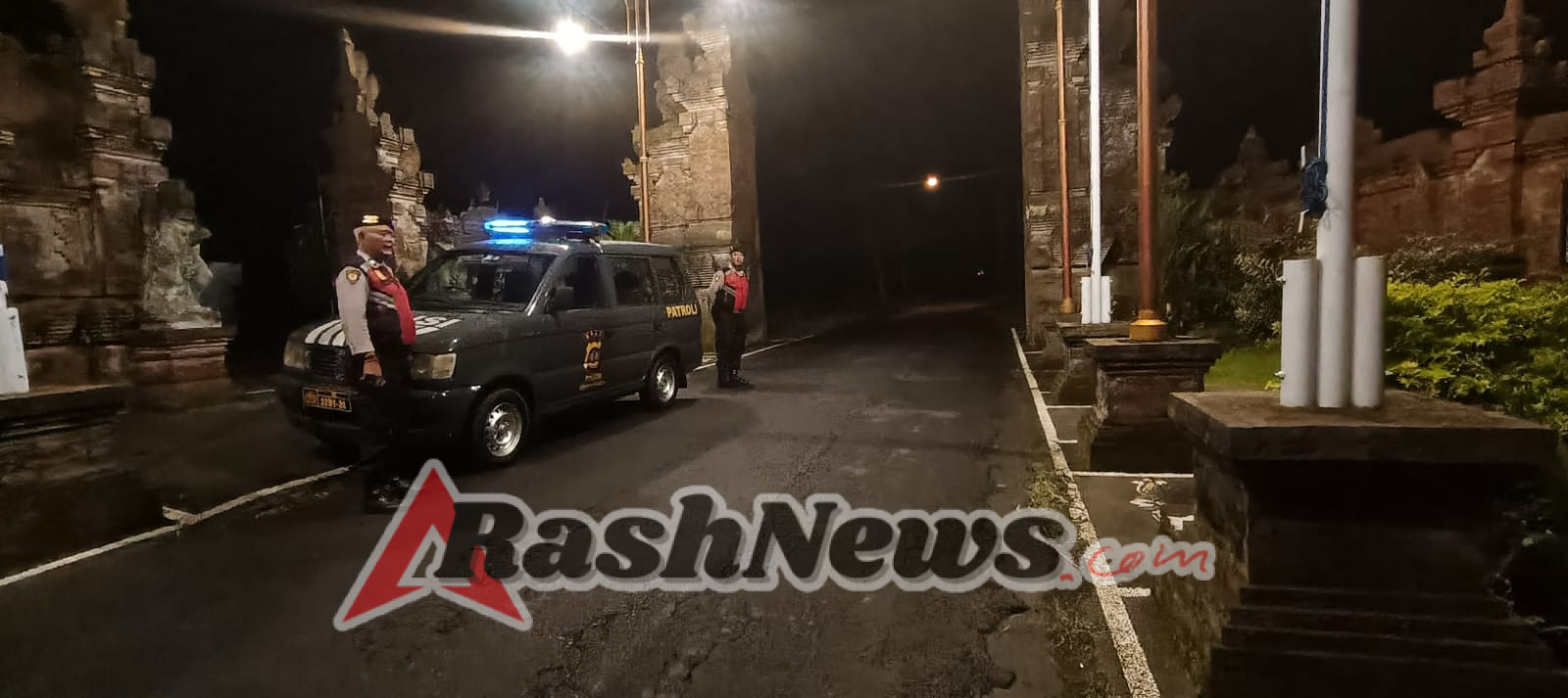 Patroli Subuh Polsek Abiansemal, Langkah Preventif Cegah Gangguan Kamtibmas Di Jalur Rawan