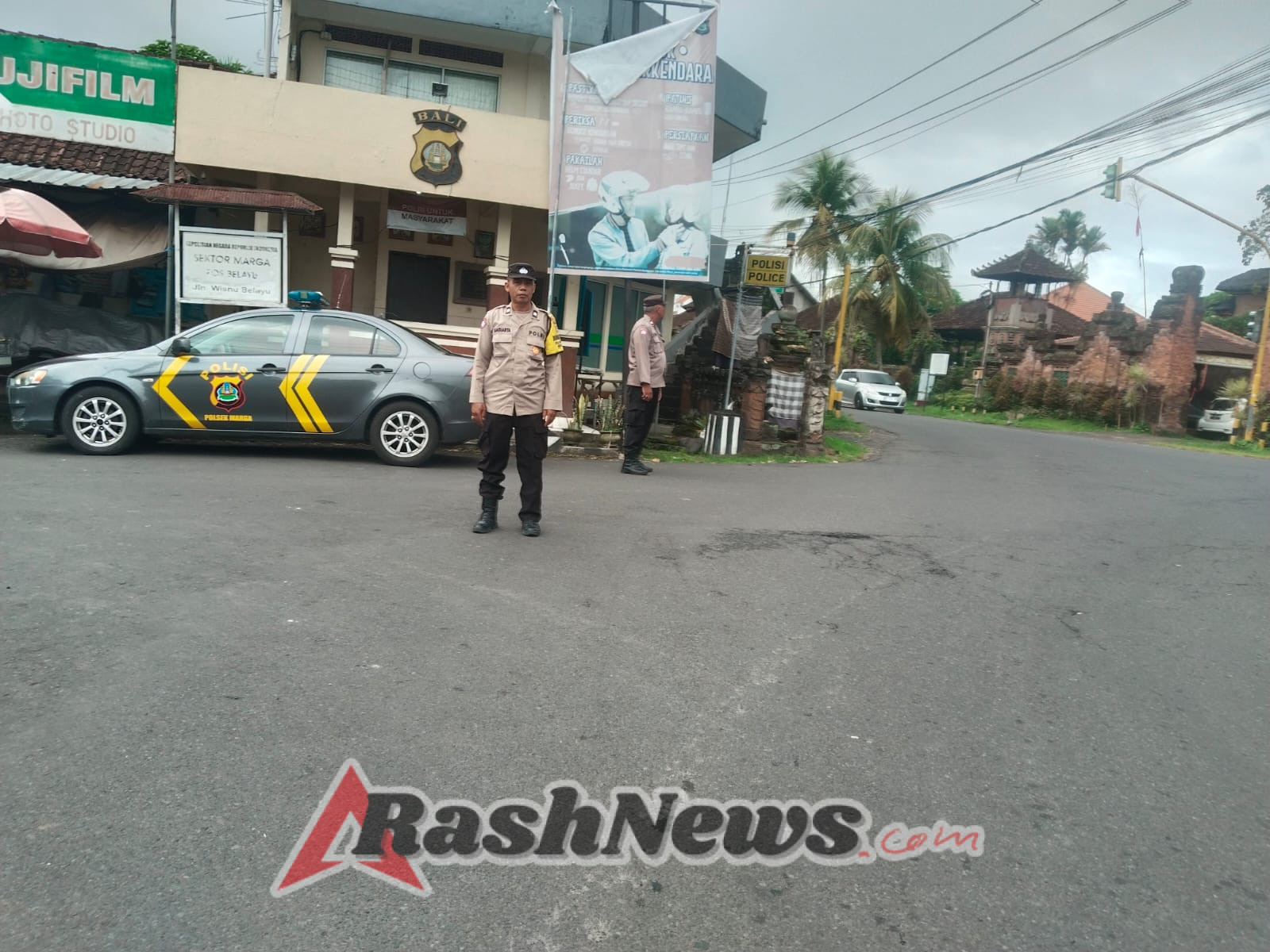 Ciptakan Situasi Kondusif Polsek Marga Tingkatkan Patroli Siang