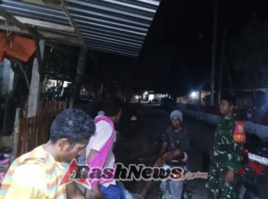 Serda Sulaiman dan Tim Babinsa Berikan Himbauan Anti Narkoba di Tengah Warga Desa