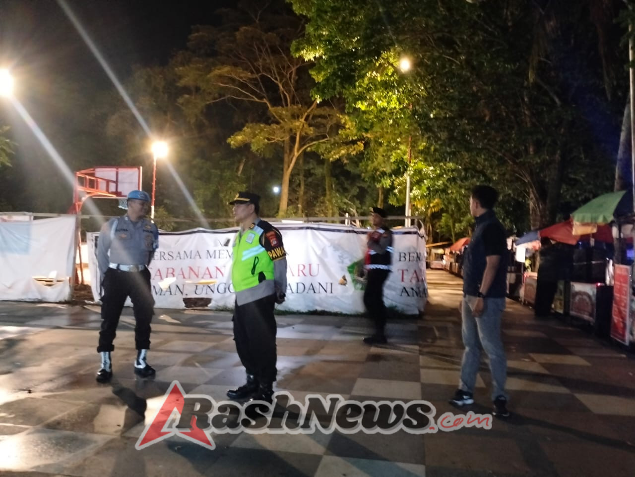 Blue Light Patrol Polres Tabanan Sambangi Titik Keramaian, Pawas Tekankan Antisipasi Gangguan Kamtibmas
