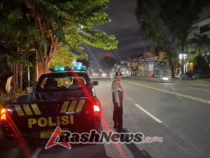 Antisipasi  Balapan Liar Polsek  Kuta Utara  Patroli Hingga  Perbatasan Wilayah Denpasar