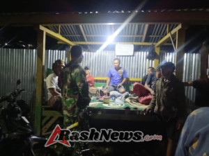 Babinsa Dorotangga Gelar Ronda Malam Bersama Warga Jaga Keamanan Lingkungan