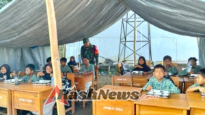 Pendampingan MBG oleh Babinsa Taliwang Berjalan Aman dan Tertib