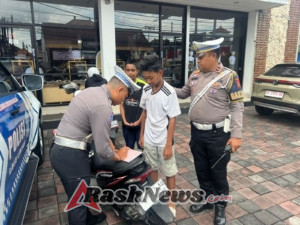 POLDA BALI TEGAKKAN ATURAN LALU LINTAS, OPERASI ZEBRA AGUNG 2025