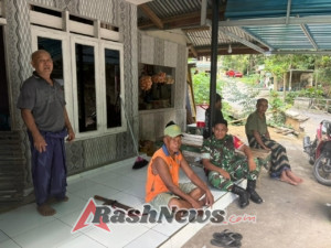 Kegiatan Pamwil dan Komsos Babinsa 1602-04/Maurole Berjalan Lancar di Dusun 1 Lokalande