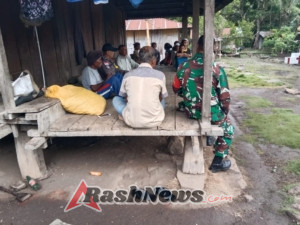 Kehadiran Babinsa di Desa Detukeli Ciptakan Rasa Aman dan Nyaman bagi Masyarakat