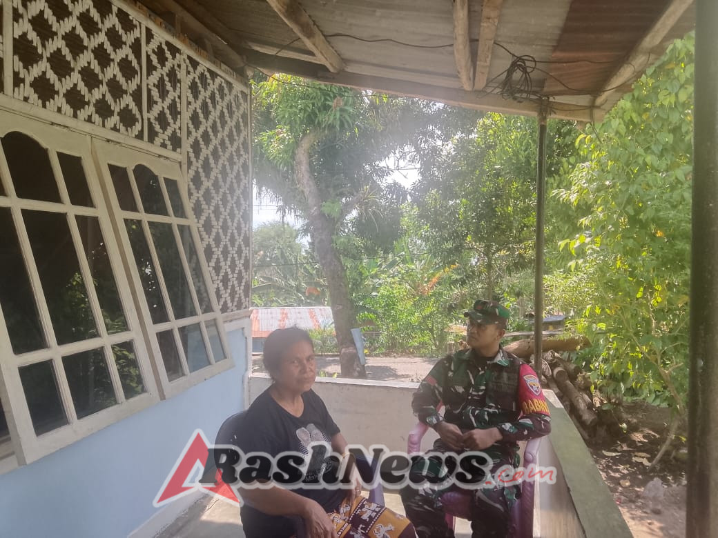 Warga Desa Nakambara Sambut Positif Kegiatan Komsos & Pamwil Babinsa Koramil 1602-02/Wolowaru