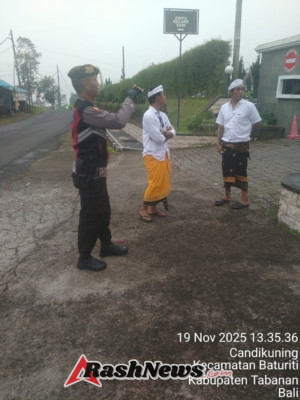 Patroli Mobiling Polsek Baturiti Tingkatkan Keamanan di Jalur Utama Denpasar–Singaraja