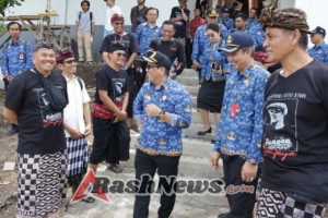 Bupati Sanjaya Tinjau Pembangunan Setra Tunon, Tegaskan Komitmen Pelestarian Adat Tabanan