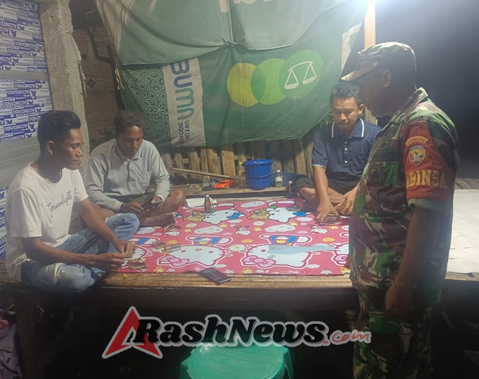 Serka Nasution Ajak Warga Desa Parado Waspadai Pergaulan Bebas dan Bahaya Narkoba