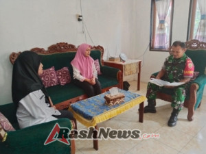 Babinsa Turun ke Sekolah, Puldatater di SDI Ende 12 Berjalan Lancar dan Komunikatif